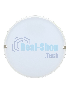 Светильник IEK LED ДПО 2013Д 12Вт IP54 4000К деж круг с АД