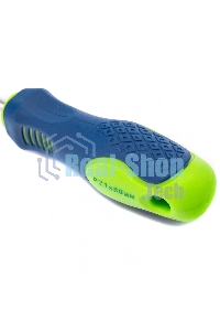 Отвертка Сибртех, PZ1 х 80 мм, CrV, 2-х компонентная рукоятка