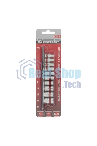 Набор торцевых головок Matrix 1/4