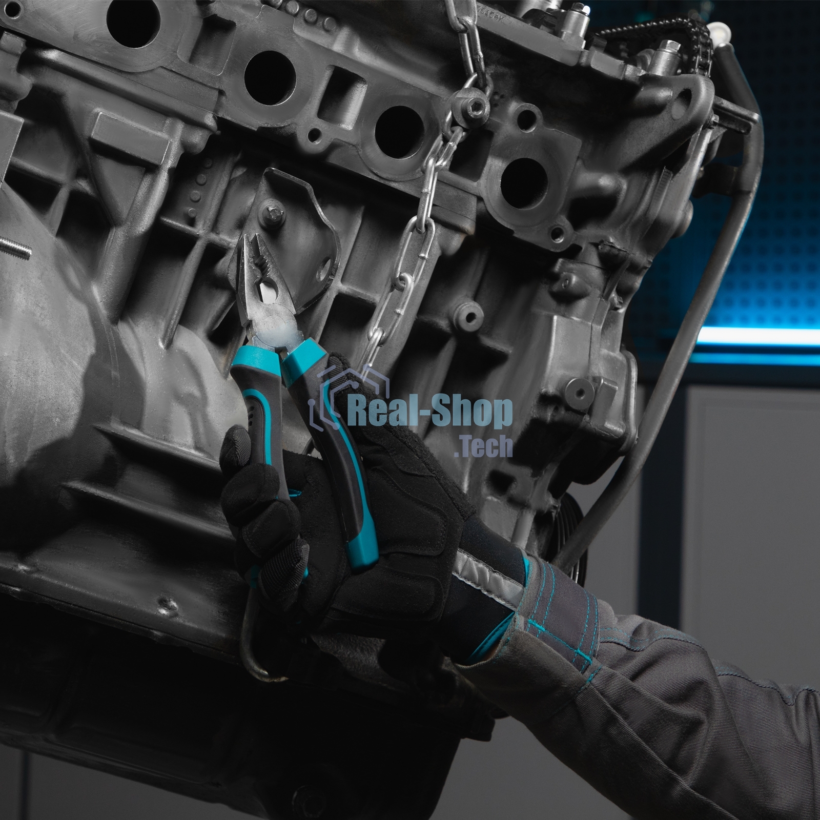 Набор инструментов Gross 76 предметов, 120 зубьев, CrV1/4, 1/2