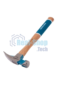 Молоток-гвоздодер Gross AMERICAN HICKORY 560 г, угол 75, магнит, обрезиненная рукоятка