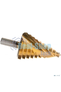 Сверло Matrix ступенчатое 9-12-15-18-21-24-27-30-33-36мм hss спиральный профиль шестигранный