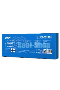 Клавиатура беспроводная Sven KB-C2300W USB черная