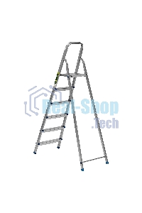 Стремянка Сибртех 6 ступеней, стальная, оцинкованная