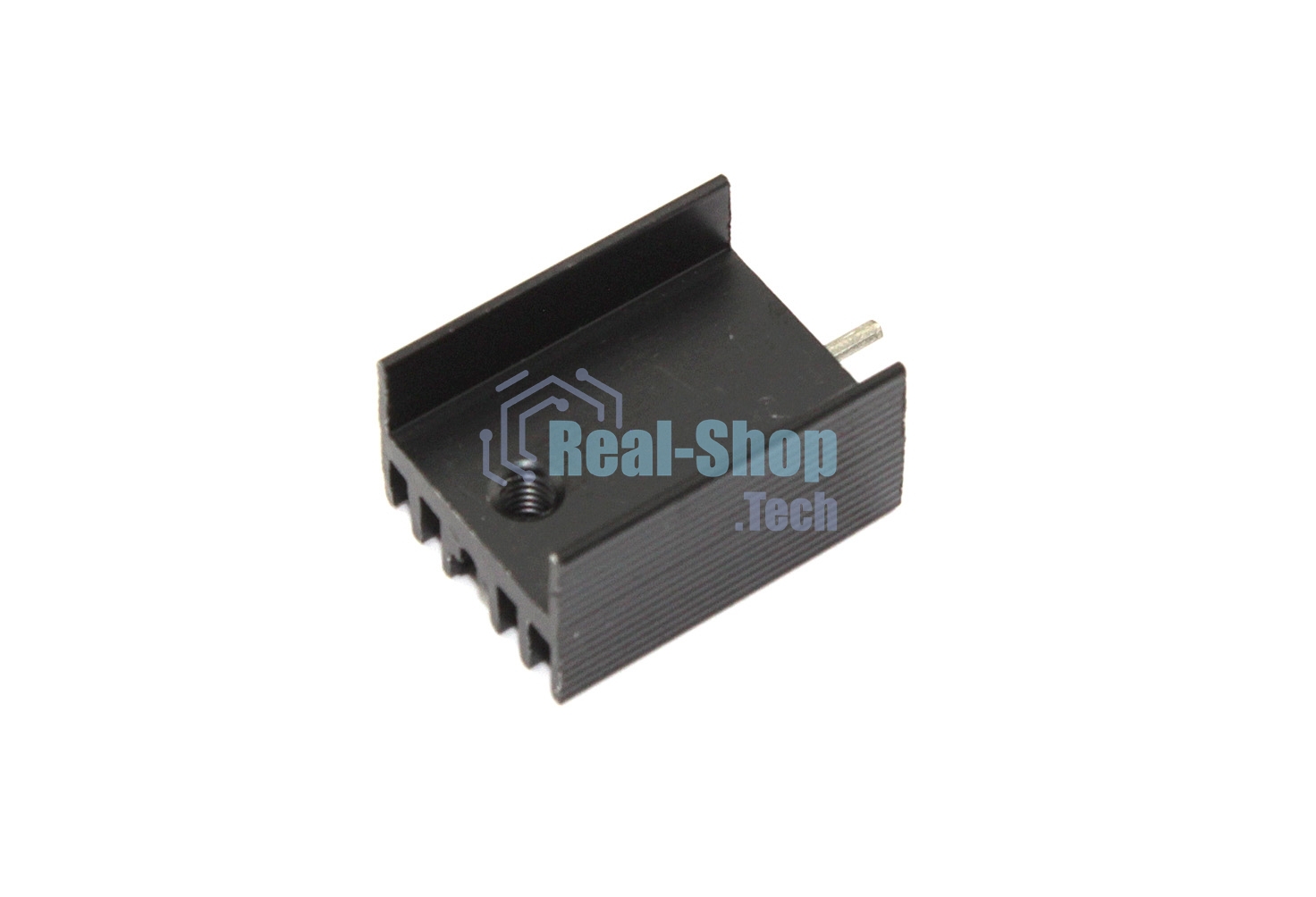 Аллюминиевый радиатор TO-220 Mosfet, 20x15x10 мм, 1Pin