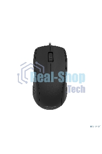 Мышь проводная CBR CM 107 черный, 1000 dpi, USB, кнопки - 3