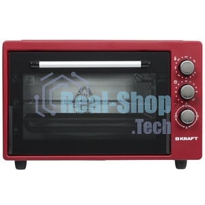 Мини-печь Kraft KF-MO 3800 R красный