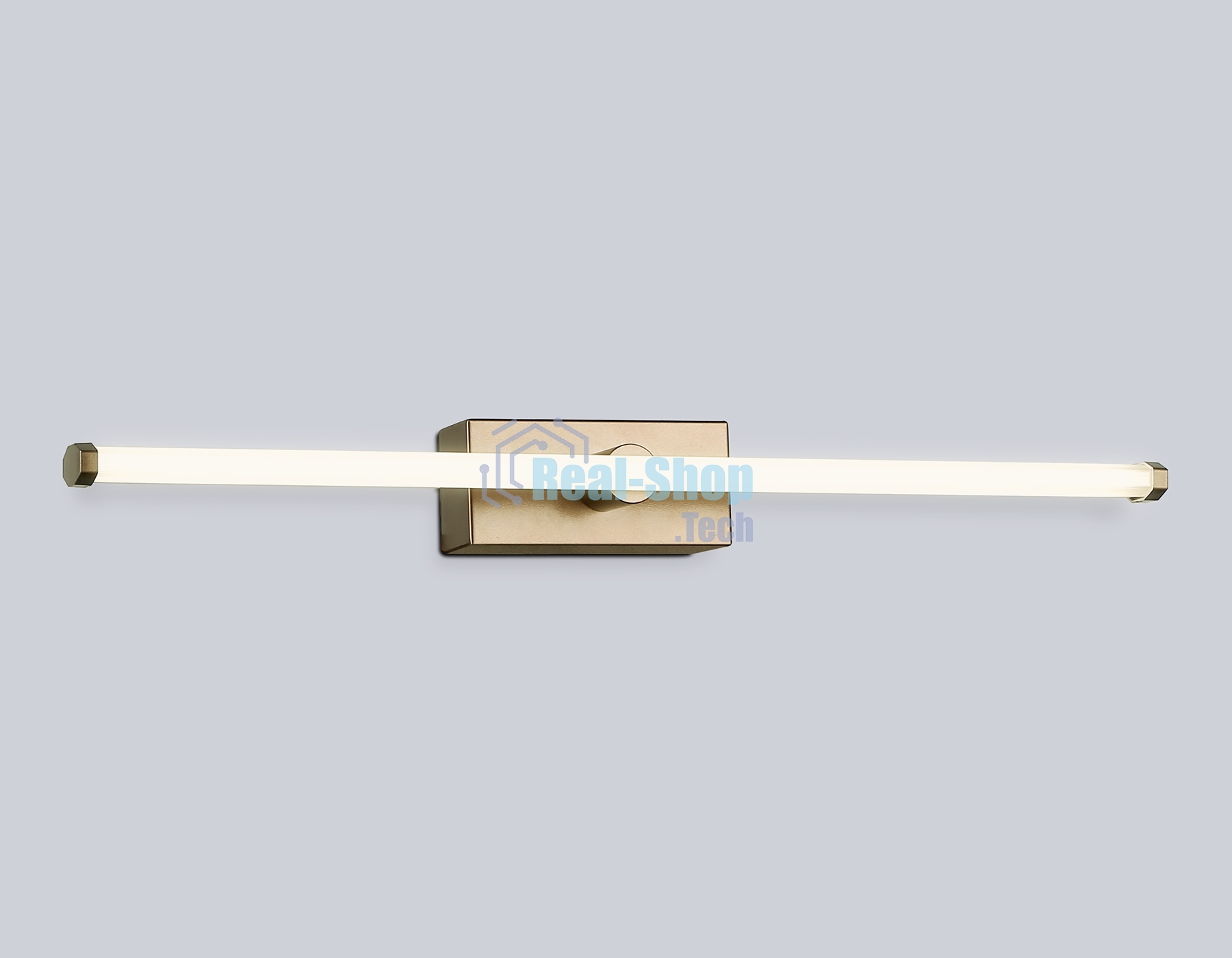 Настенный светодиодный светильник Ambrella light FL6113 CF кофе 9W 3000K-6400K 410*45*080