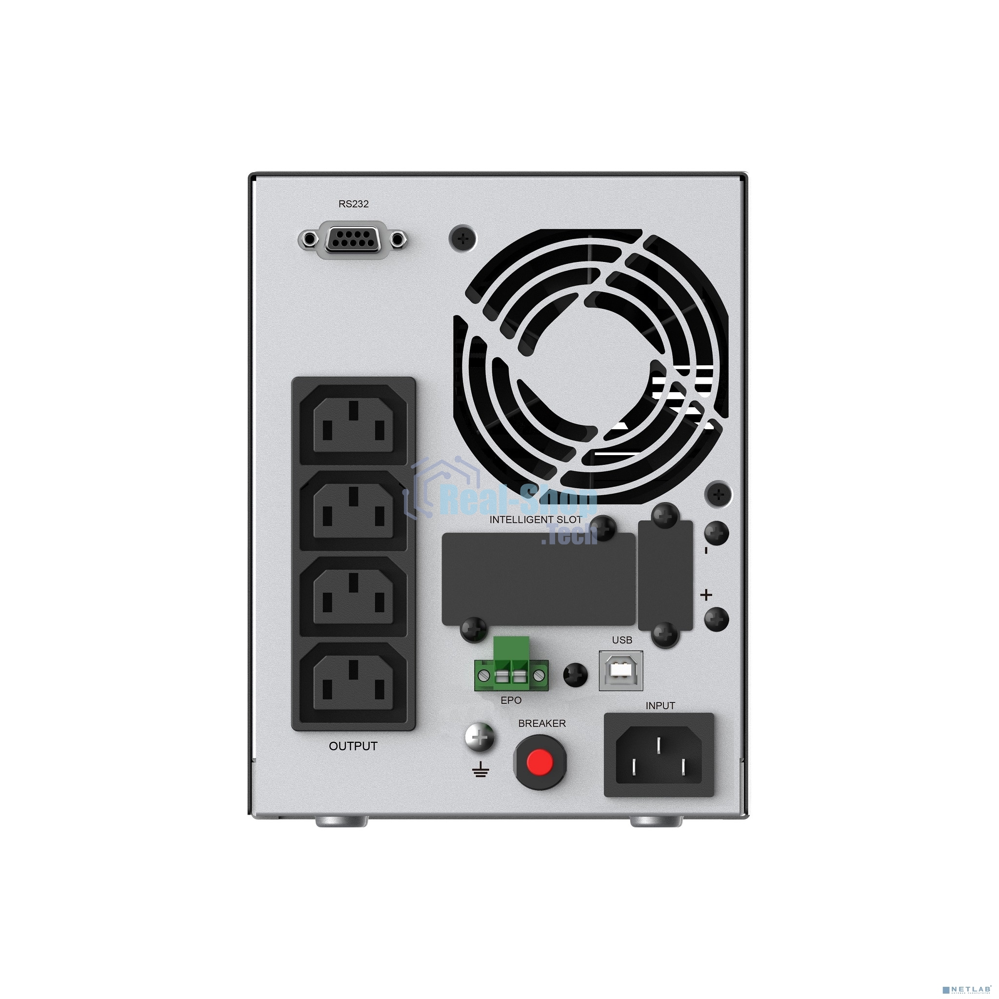 ИБП CBR ESSENCE ESN-1000C Online 1000 VA / 1000 W, Tower, 4 x C13, LCD, HID-USB, RS232, EPO, SNMP slot (ESN-1KT-4I-LCHERSC)