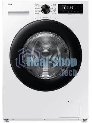 Стиральная машина Samsung WW90DG5U34AELP белый, загрузка фронтальная 9 кг, 1400 об/мин., класс: A