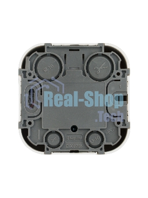 Электроустановочные изделия Legrand 782228 Двойная розетка RJ45 (Белая)