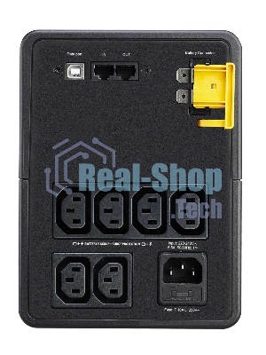 Источник бесперебойного питания APC Back-UPS BX1200MI / 1200ВА / 650Вт / 4 х CEE 7 (евророзетка)