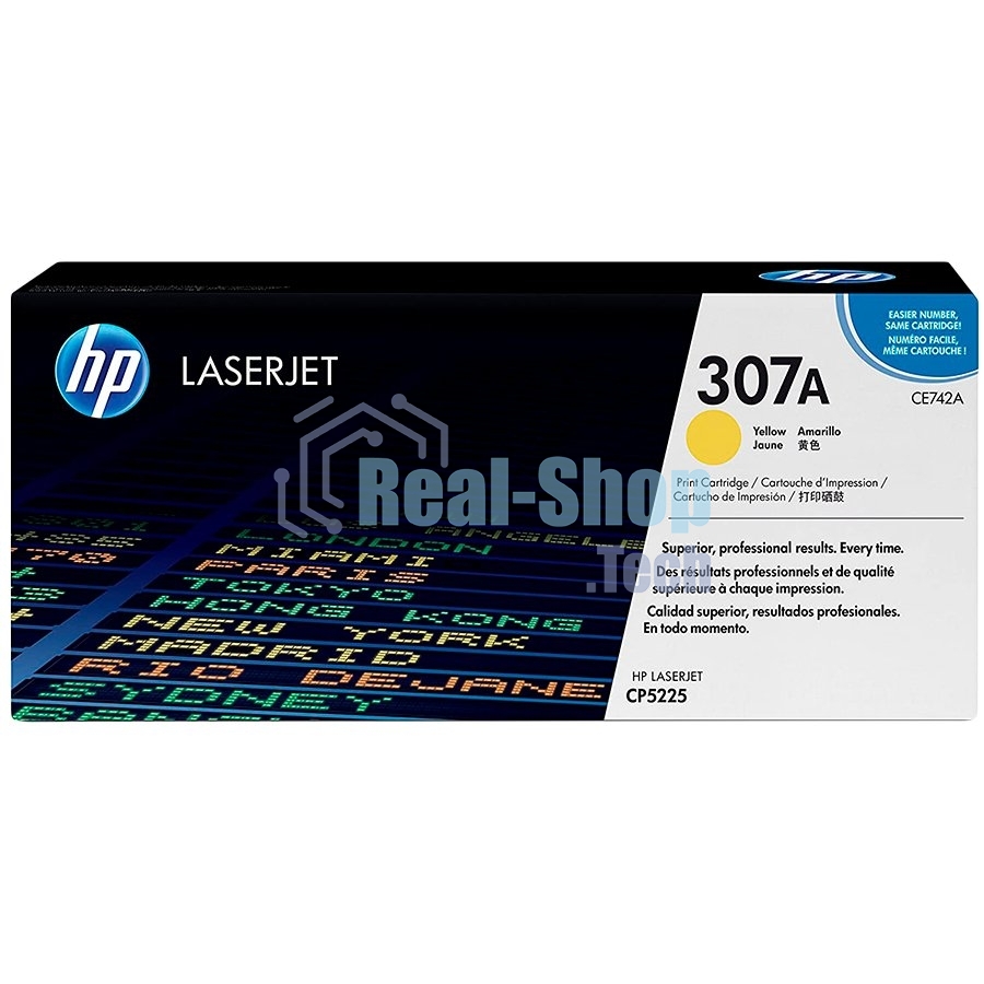 Картридж лазерный HP CE742A желтый Color LJ CP5225 (7300 стр.)