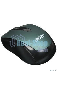 Мышь беспроводная Acer OMR135 зеленый, 1000 dpi, радиоканал, USB, кнопки - 3