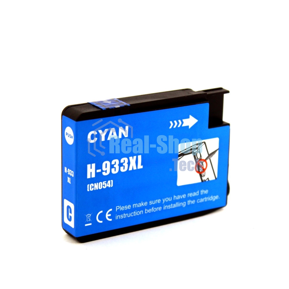 Струйный картридж NV Print 933XLC (NV-CN054AE) Cyan для HP Officejet 6100, 6600, 6700, 7110, 7510, 7610, 7612 (825 стр)