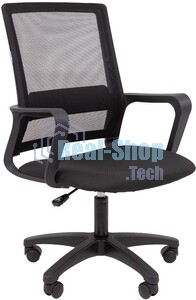 Кресло офисное Chairman 606LT Россия TW-01 черный (7169980)
