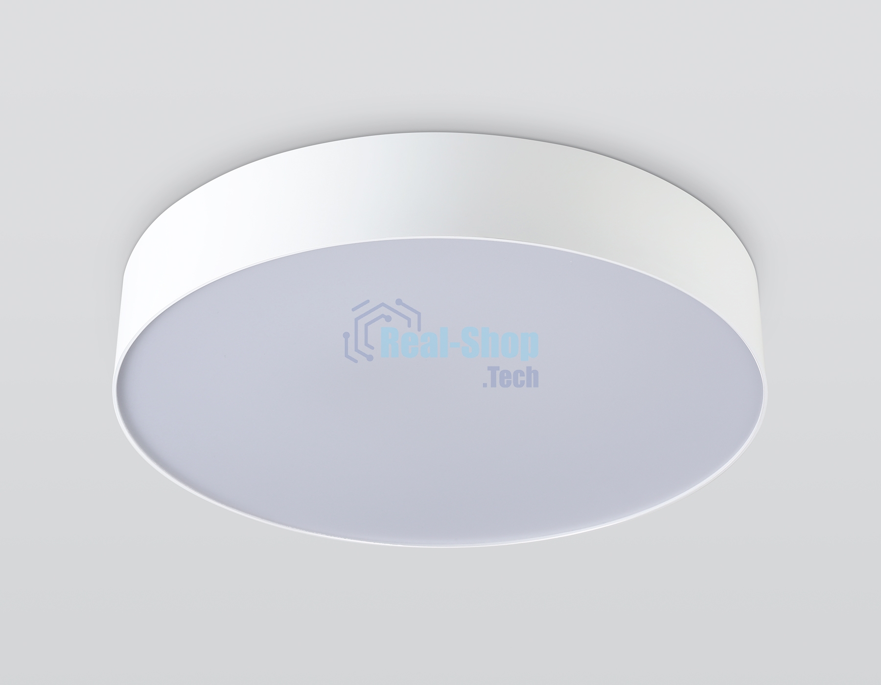 Потолочный светодиодный светильник Ambrella light FZ1350 WH белый IP20 40W 3000-6500K 390*80 (ПДУ ИК)
