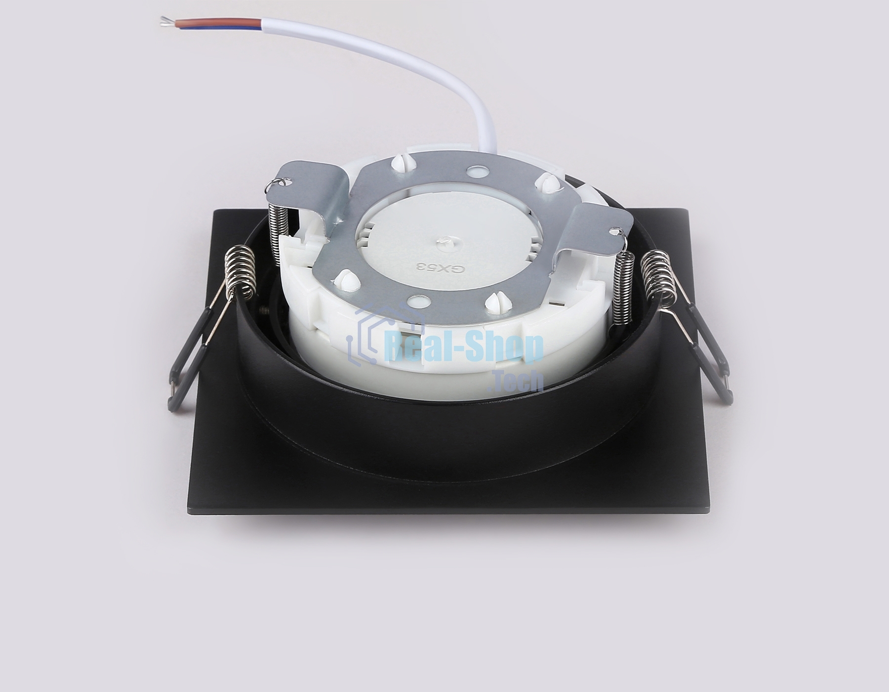 Светильник Ambrella light TN51917 BK черный GX53 max 12W 115*115*23