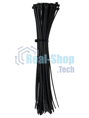 Хомут кабельный 4.8х300 нейл. черный (уп. 100 шт) IEK UHH32-D048-300-100