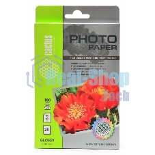 Фотобумага Cactus CS-GA618025 глянцевая A6 180 г/м2 25 листов