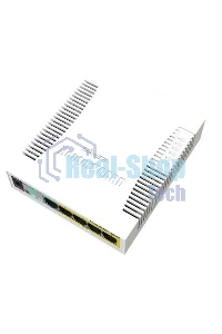 Коммутатор сетевой MikroTik RB260GSP RouterBOARD 260GSP with indoor case and power supply