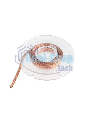 Медная лента (оплетка) для удаления припоя Rexant d=1 ммх1.5 м