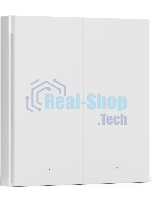 Выключатель двухклавишный Aqara Wireless Remote Switch H1 (WRS-R02)
