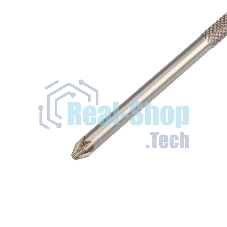 Отвертка крестовая Rexant PZ 2х100 мм, трехкомпонентная рукоятка, сталь S2