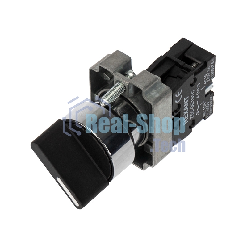 Переключатель Rexant BD21 2P короткая ручка NO