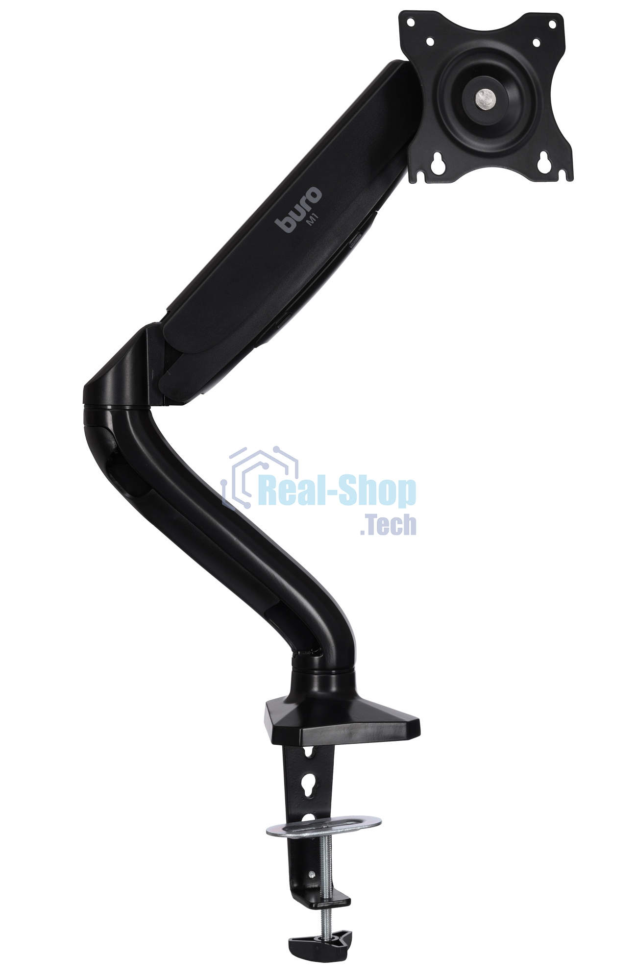 Кронштейн для мониторов ЖК Buro M1 черный 15