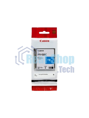 Картридж струйный Canon PFI-120 C 2886C001 голубой (130 мл) для Canon imagePROGRAF TM-200/205