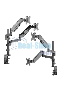 Кронштейн (держатель) ONKRON G140 для двух мониторов 13