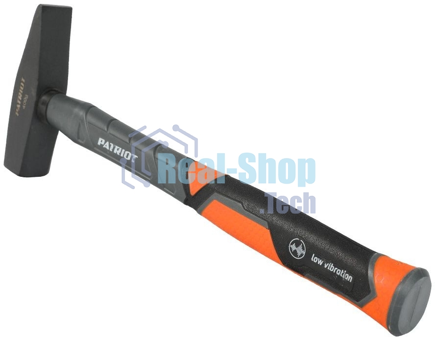 Молоток слесарный PATRIOT MHF-400 с фиберглассовой рукояткой, 400г
