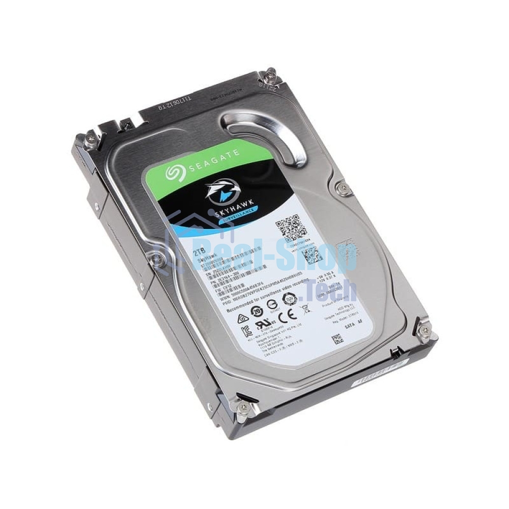 Жесткий диск Seagate 2Tb ST2000VX017 SATA-III Surveillance Skyhawk (5400rpm) 256Mb 3.5