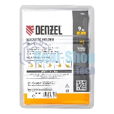 Фиксатор магнитный Denzel для сварочных работ усилие 20 LB, 30х45х60х75х90х135 град.