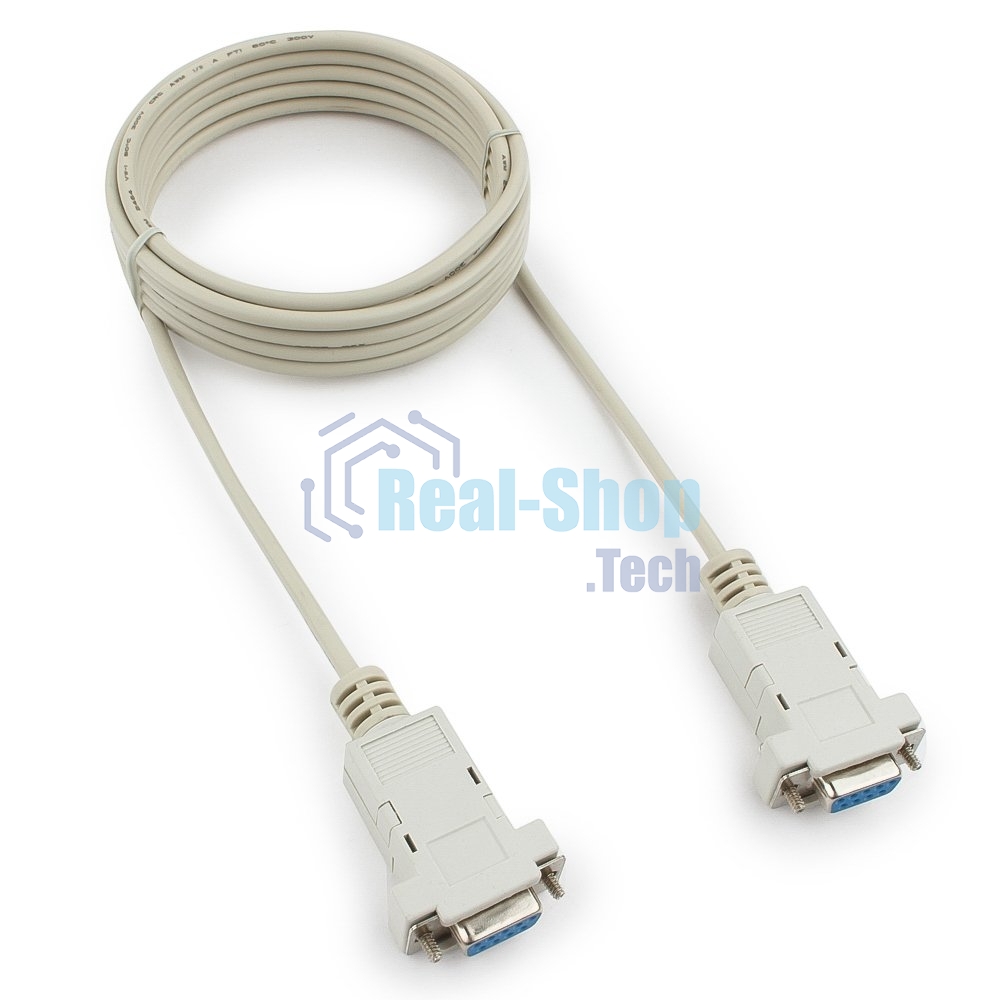Кабель 0-модемный Cablexpert CC-134-10-N, 9F/9F, Pro, 3.0м, пакет