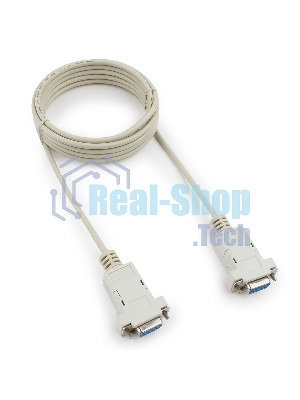 Кабель 0-модемный Cablexpert CC-134-10-N, 9F/9F, Pro, 3.0м, пакет