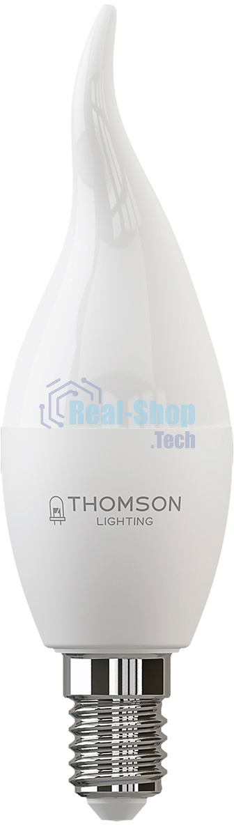 Лампа светодиодная Thomson TH-B2313 10Вт цок.: E14 свеча 220B 6500K св. свеч. бел. хол. Tail Candle (упак.: 1 шт)
