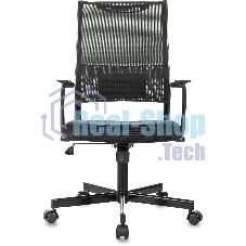 Кресло руководителя Бюрократ CH Balance черный Elastic-102 TW-11 сетка/ткань крестов. металл черный