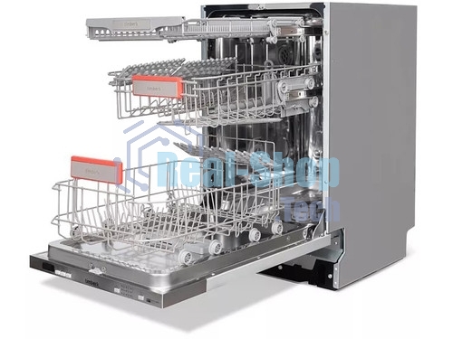 Посудомоечная машина Timberk Set&Dry T-DW45BI103 серебристый (узкая)