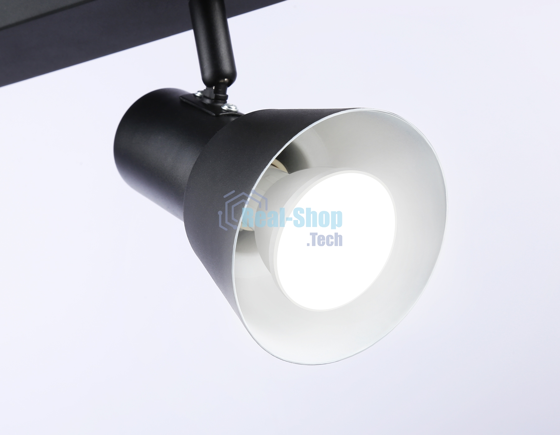 Светильник Ambrella light TA13117/2 BK/WH черный/белый GU10/2 max 12W 350*85*150