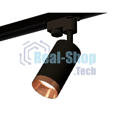 Светильник Ambrella light XT6323065 SBK/PPG черный песок/золото розовое полированное MR16 GU5.3 (A2521, C6323, N6135)