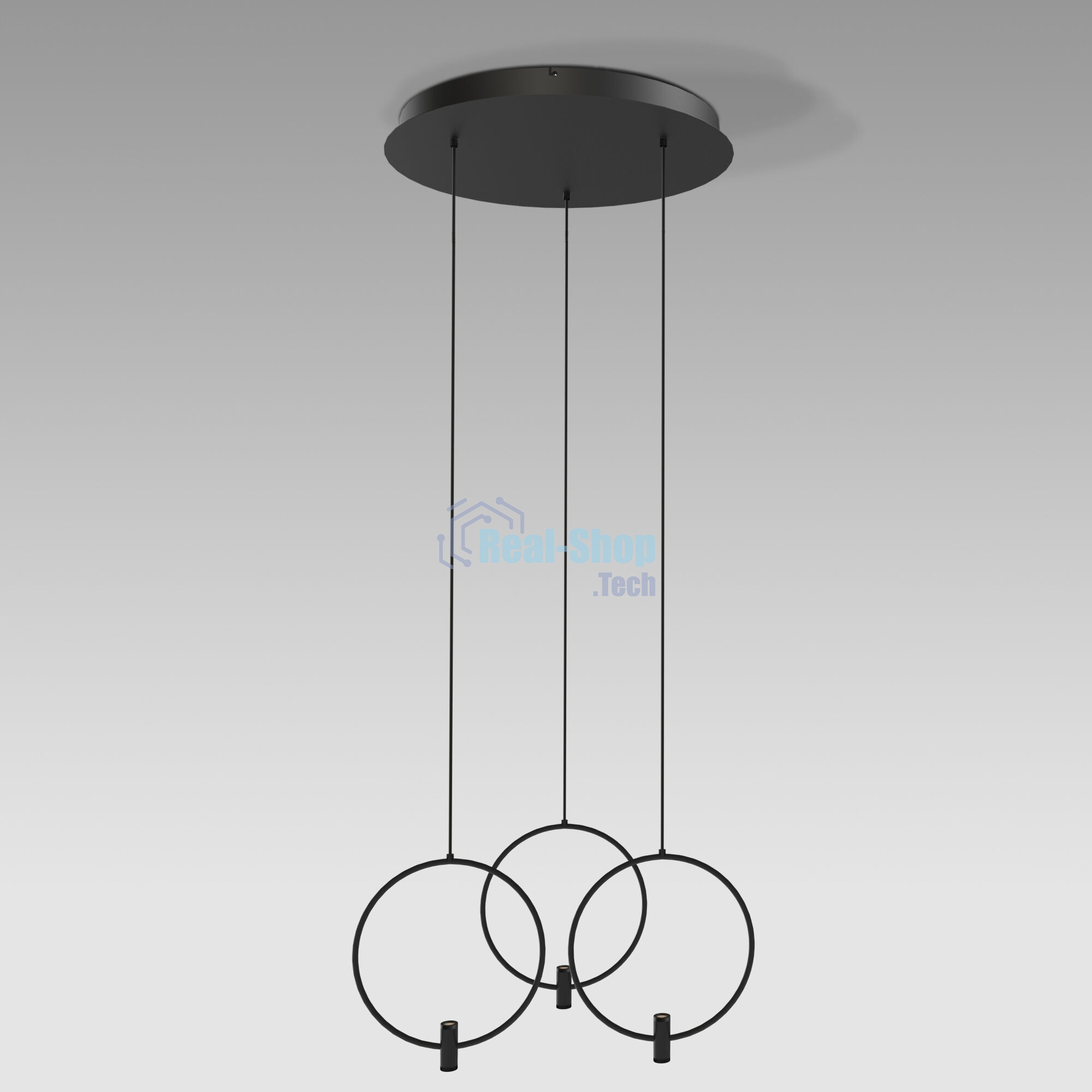 50257/3 LED/ подвесной светильник/ черный