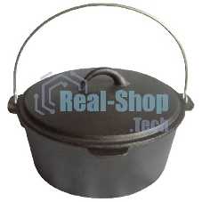 Казан MALLONY KС-31 д. 31 см (985047) (Казан чугунный KС-31, диам. 31 см, объем 6 л.)