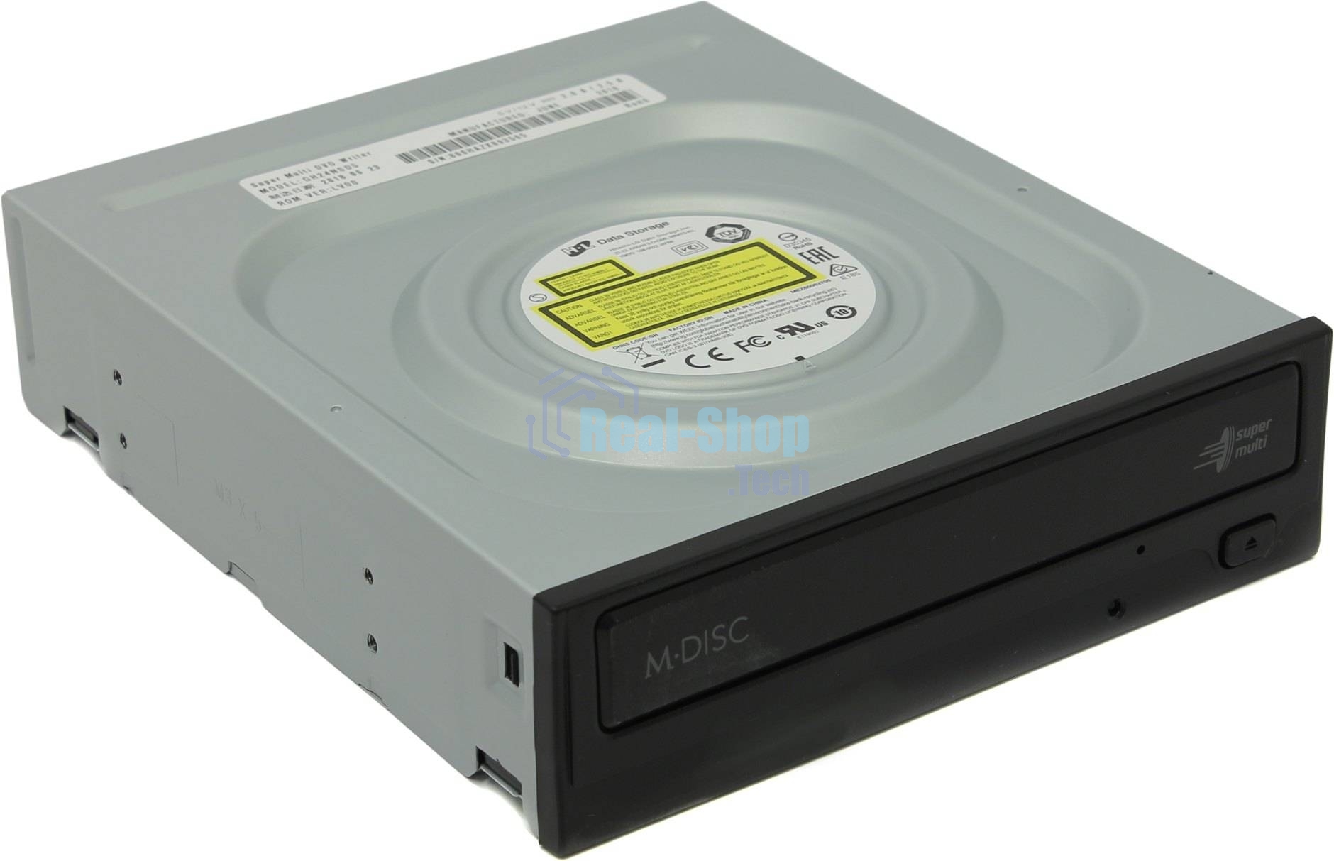 Оптический привод DVD-RW LG GH24NSD5 (SATA, черный) OEM