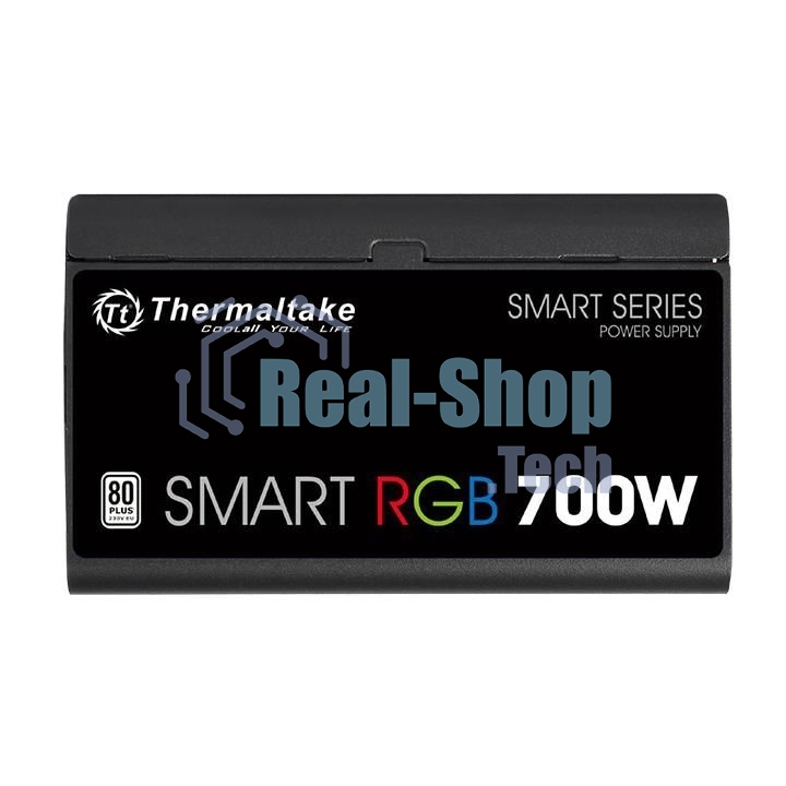 Блок питания Thermaltake Smart RGb (PS-SPR-0700NHSAWE-1), 700Вт, 80 PLUS, 120мм, черный