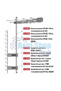 Кронштейн для мачты Rexant КРЫМ-1