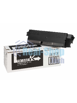 Картридж лазерный Kyocera TK-580K (1T02KT0NL0) черный для FS-C5150DN 3500 стр.