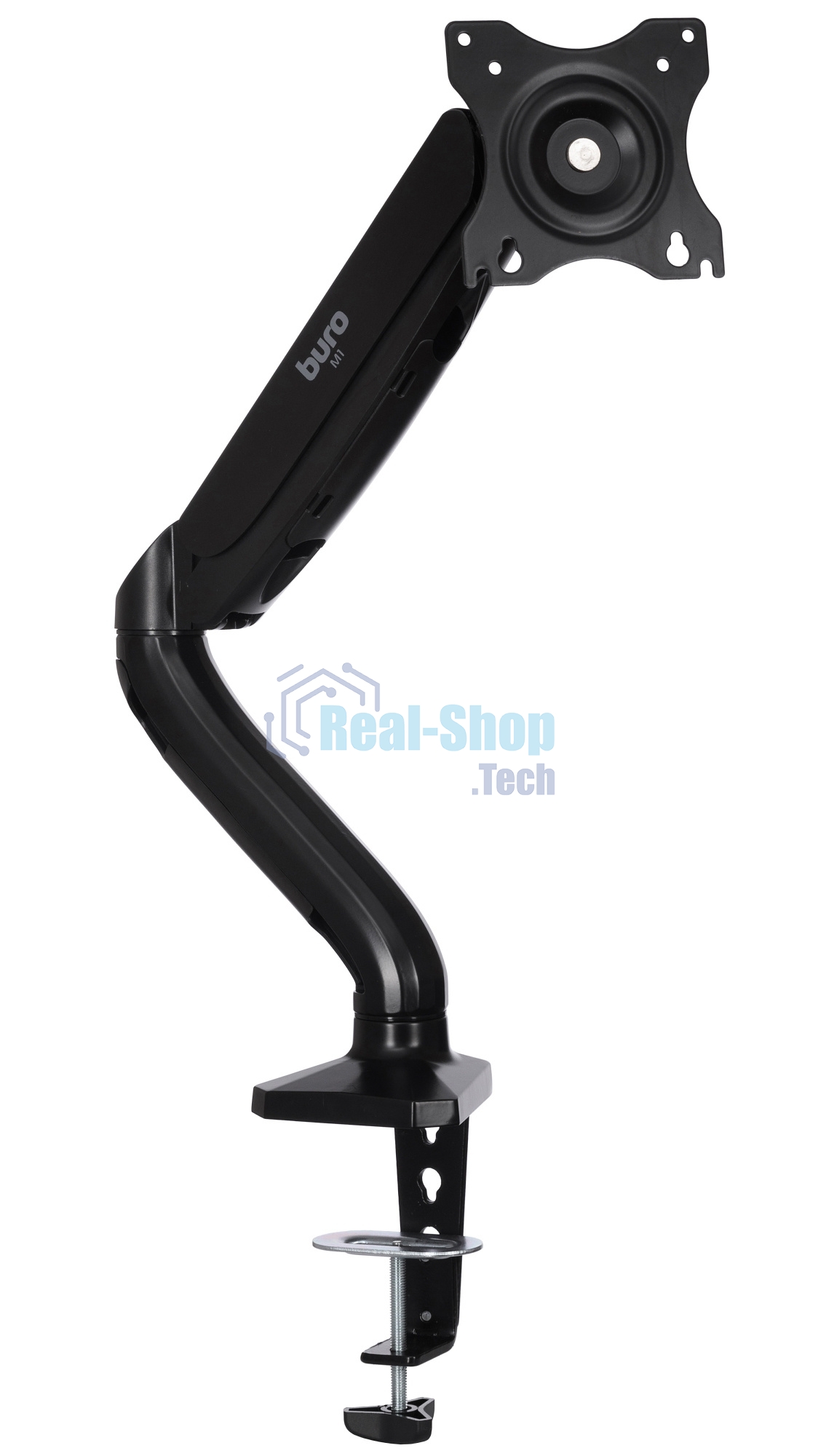 Кронштейн для мониторов ЖК Buro M1 черный 15