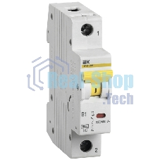 Выключатель автоматический однополюсный ВА47-60M 6А C 6кА MVA31-1-006-C IEK